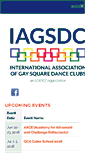 Mobile Screenshot of iagsdc.org